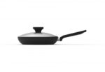 Walton Straight Fry Pan with Glass Lid Classic (WCW-SFGC2400) - Image 4
